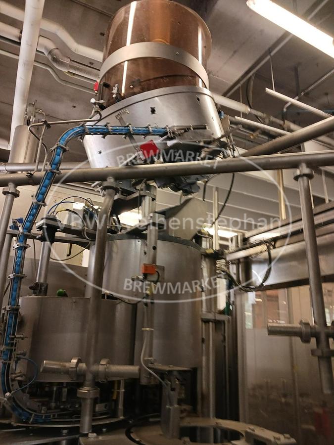 Used PET filling line for nonreturnable bottles