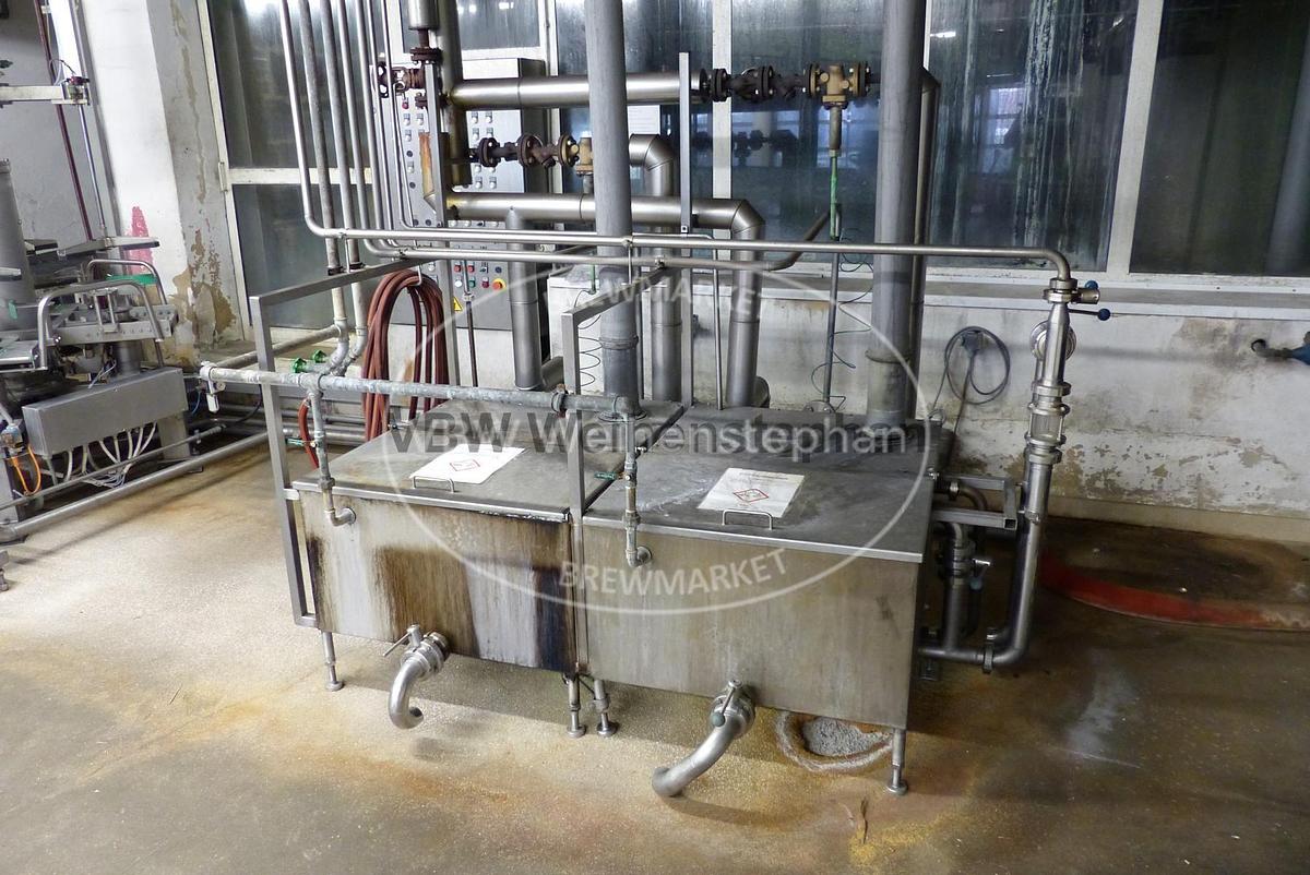 Used keg filling machine