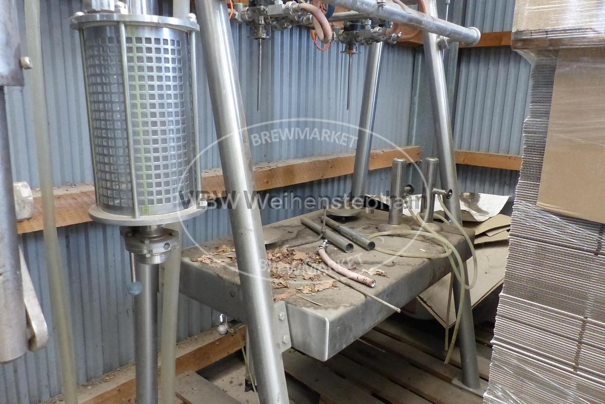 Used party keg filling machine