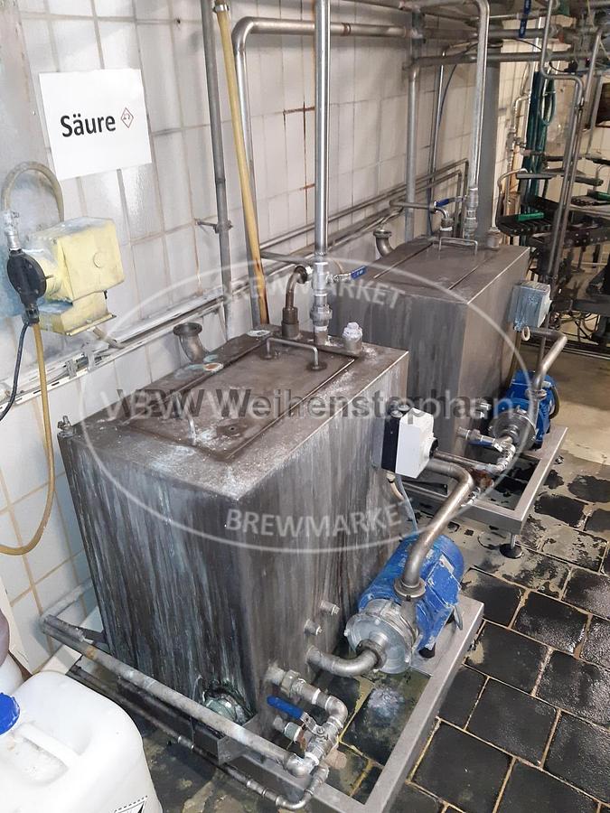 Used keg filling machine