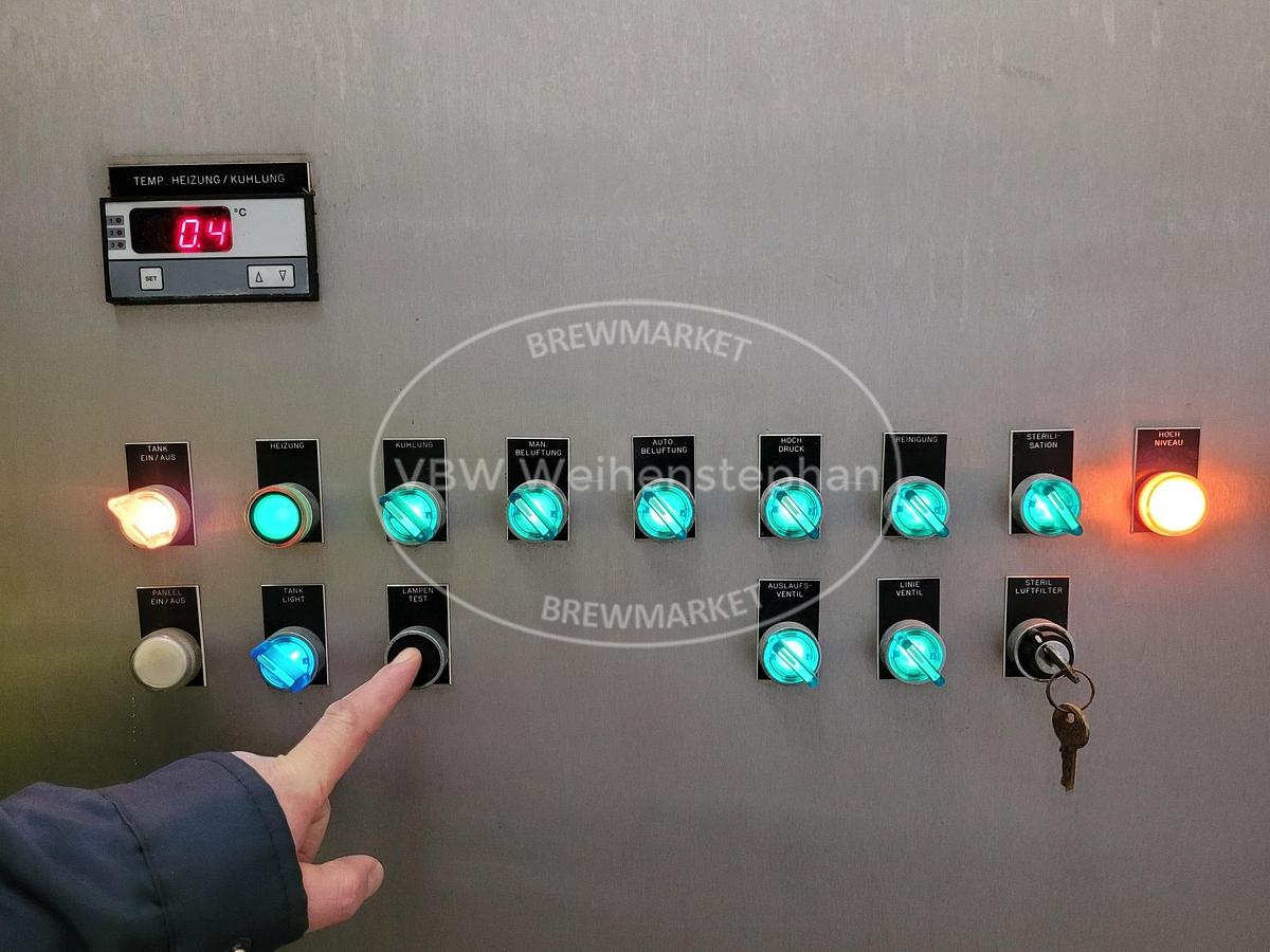 Used yeast tank