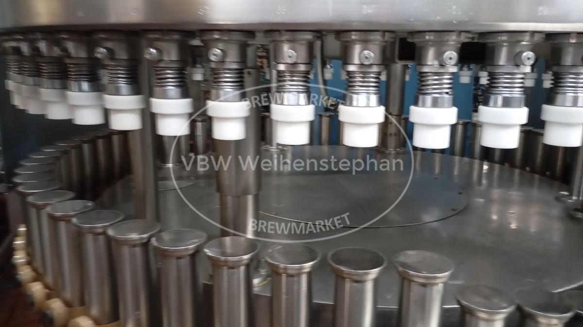 Used Glass bottle filling line