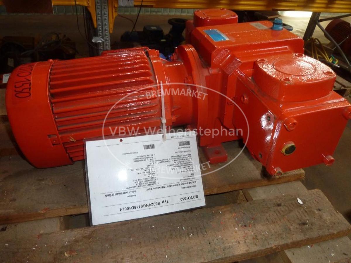Used geared motor