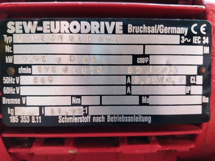 Gebraucht Getriebemotor