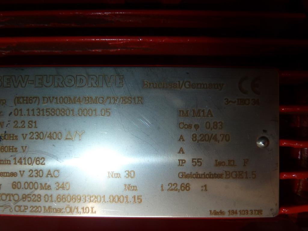 Gebraucht Getriebemotor