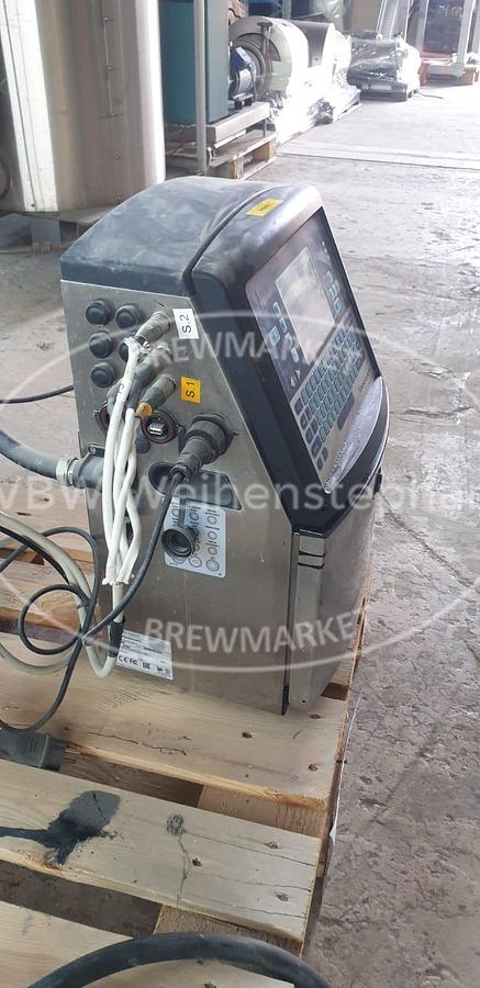 Used label coding printer