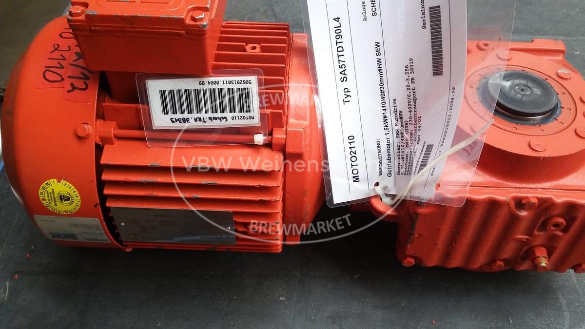 Used gear motor