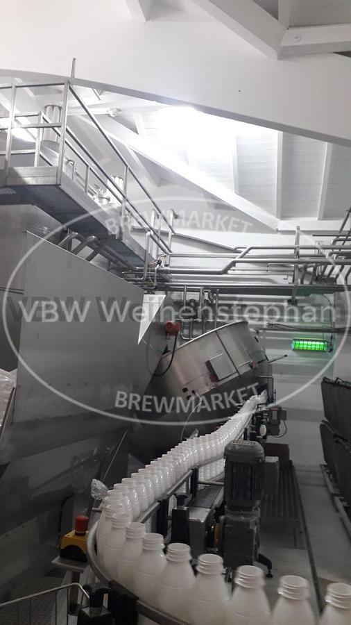 Used PET-bottle input and bottle set up