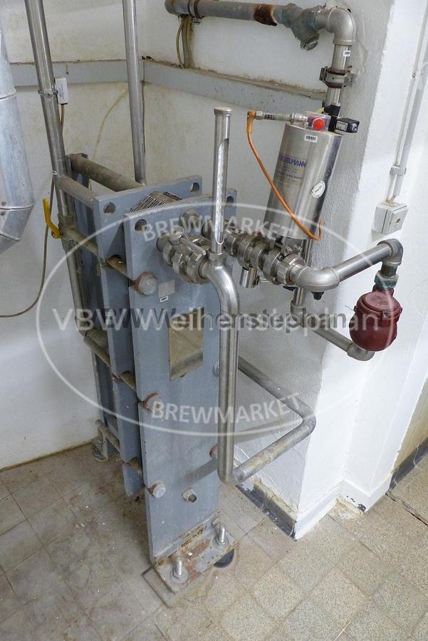 Used plate heat exchanger