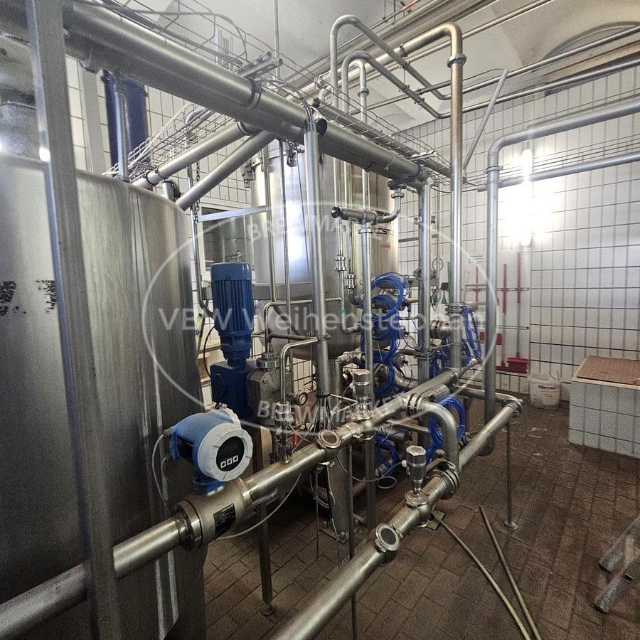 Used PVPP filtration plant