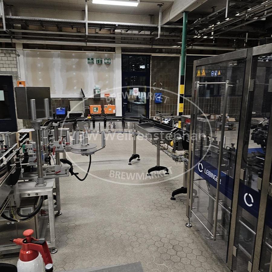 Used Filling line for disposable bottles
