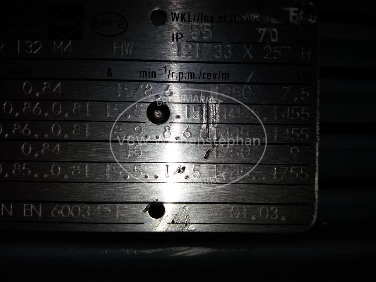 Used 3 phase induction motor
