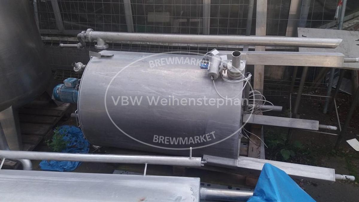 Used Kieselguhr dosing vessel