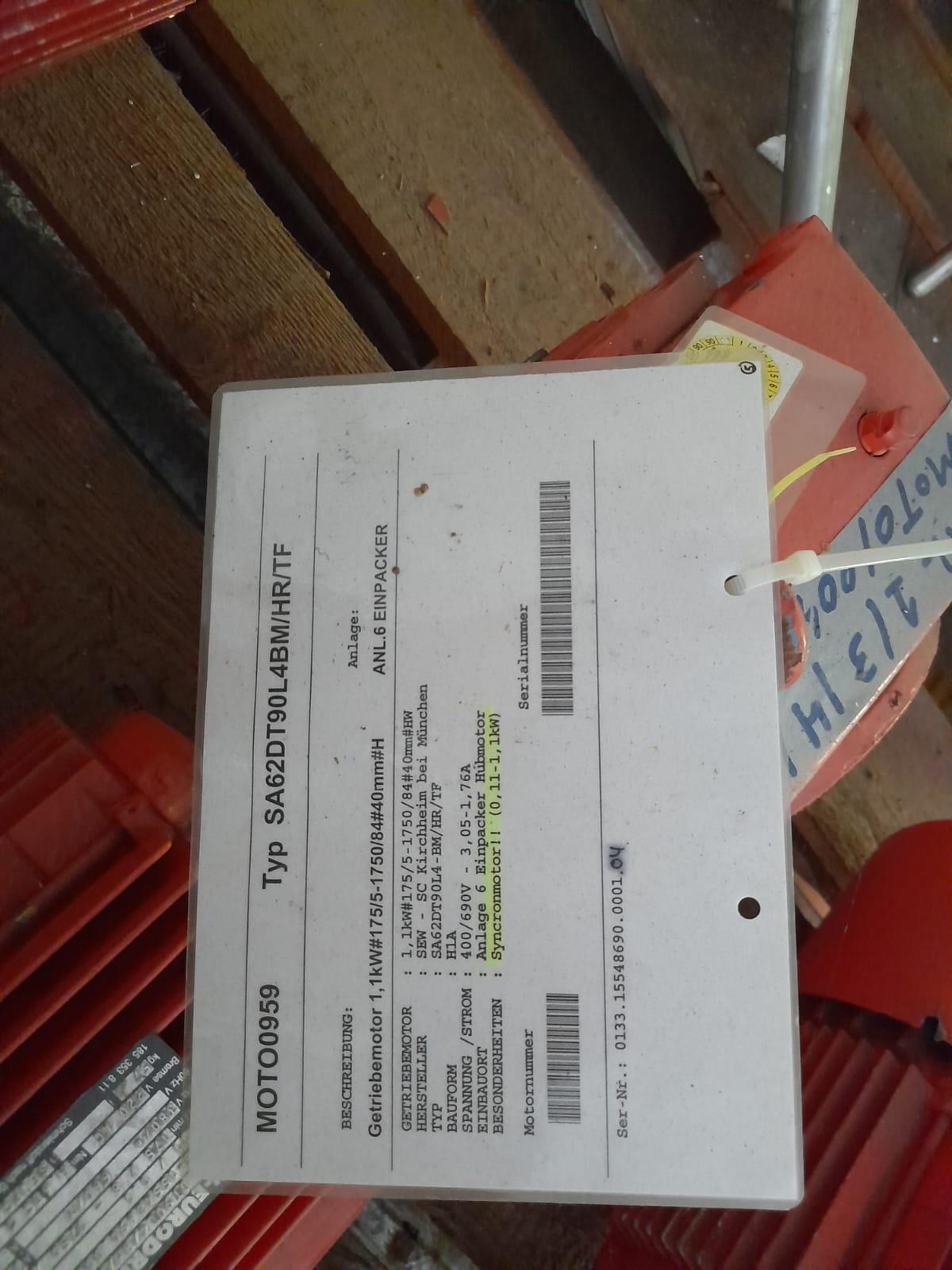 Gebraucht Getriebemotor