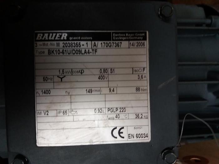 Gebraucht Getriebemotor