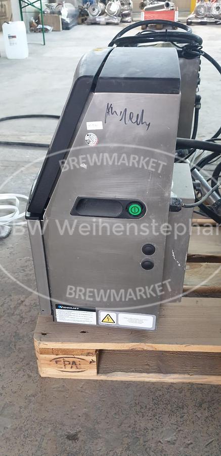 Used label coding printer