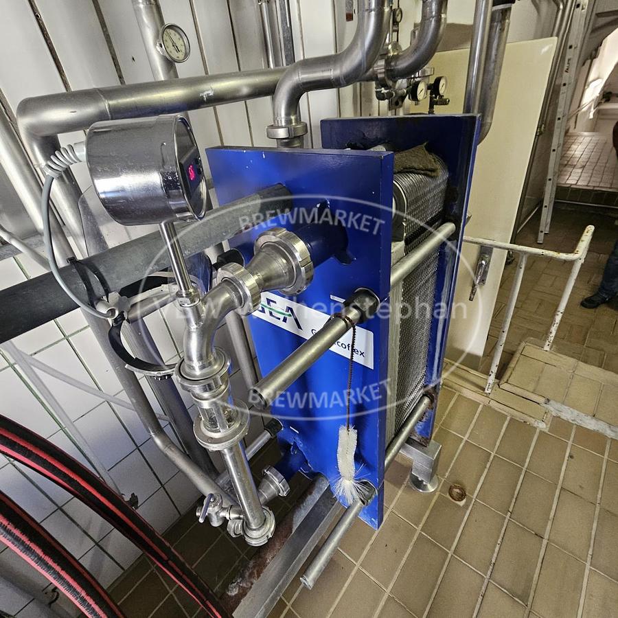 Used 2-vessel-brewhouse
