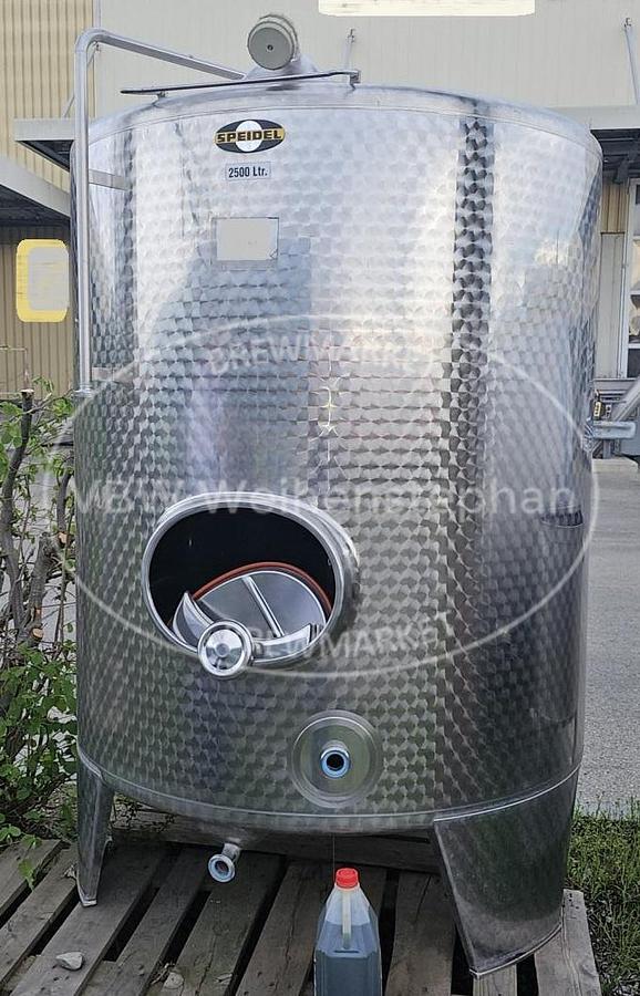Used stainless steel tank