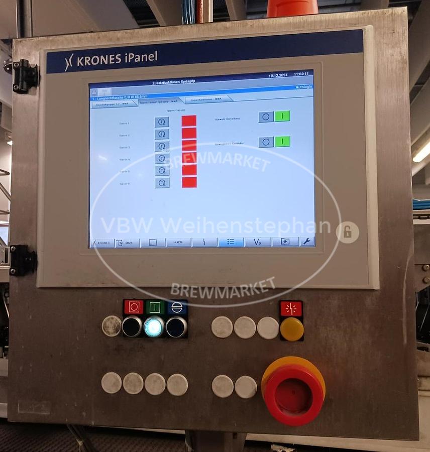 Gebraucht Flaschenreinigungsmaschine