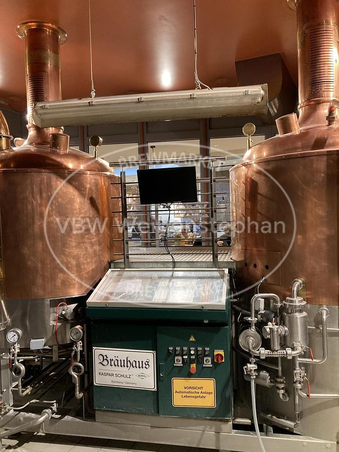 Gebraucht 2-Geräte Sudhaus mit Whirlpool