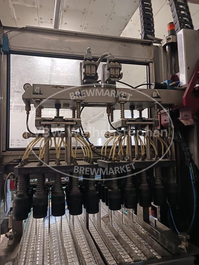 Used Glass bottle filling line