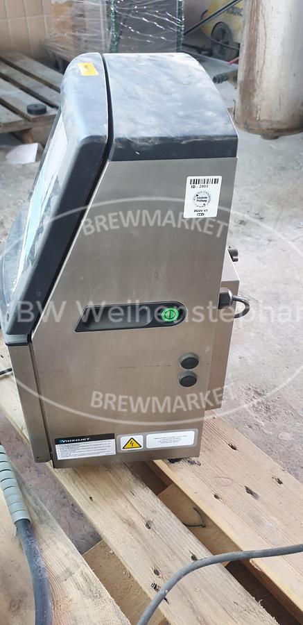 Used label coding printer