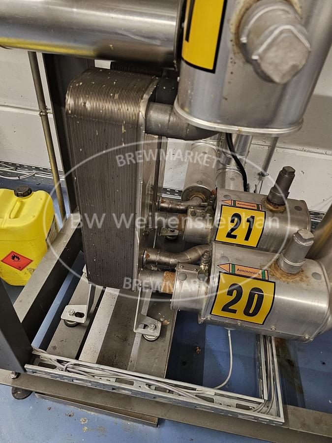Used plate heat exchanger