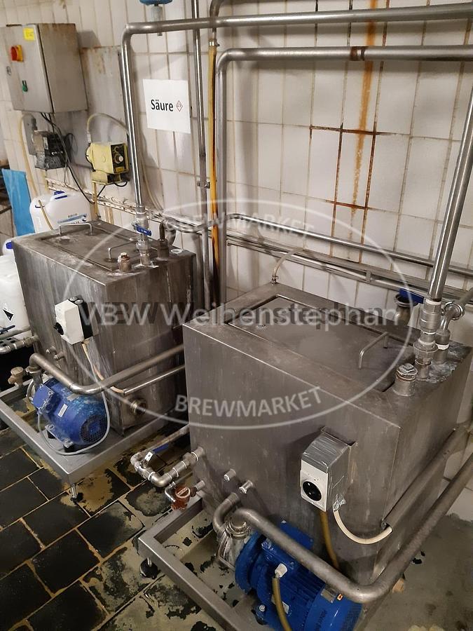 Used keg filling machine