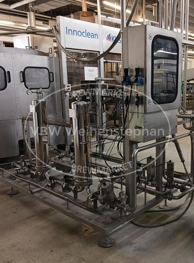 Used PET filling line for nonreturnable bottles