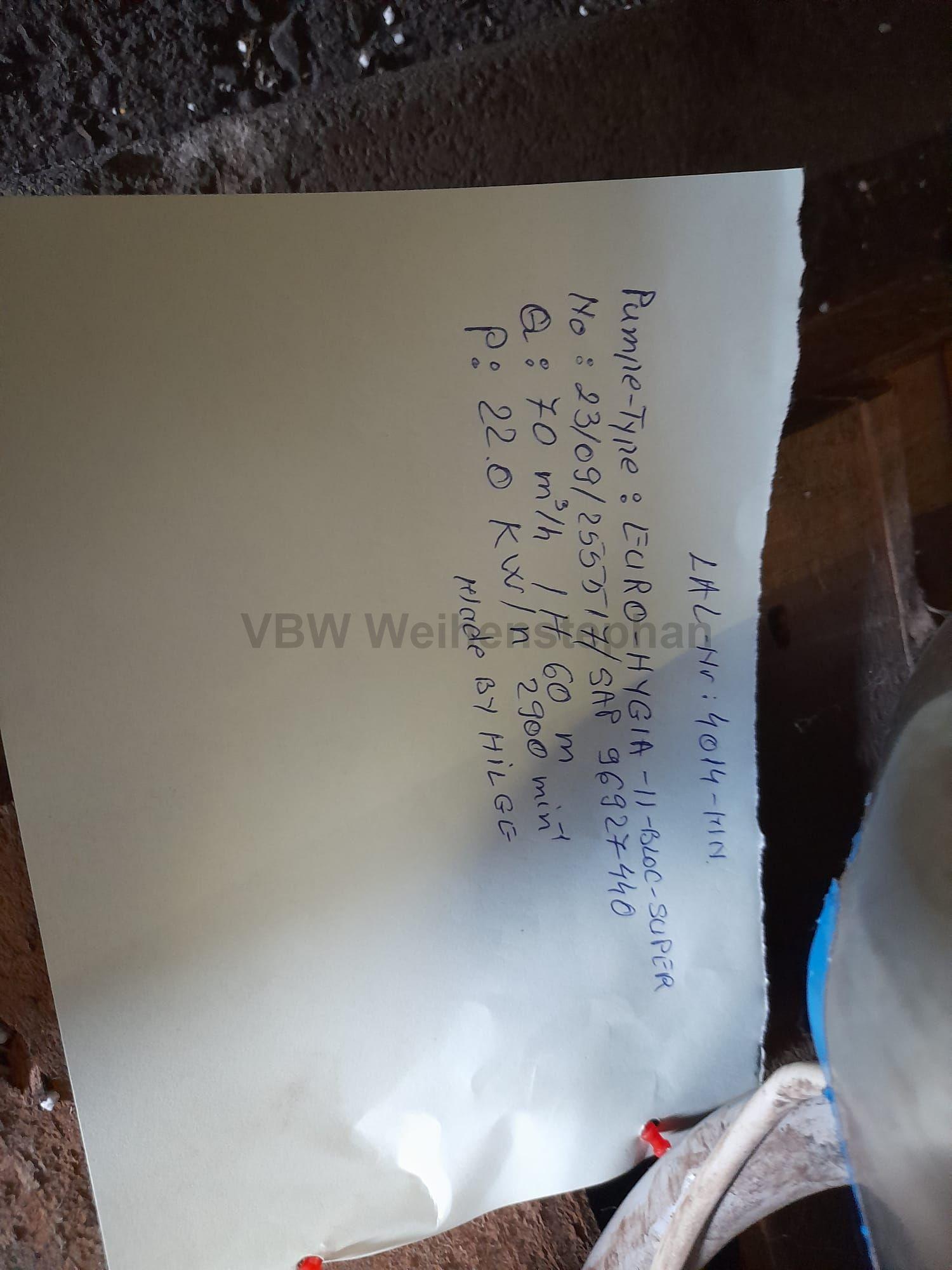 Used Centrifugal pump