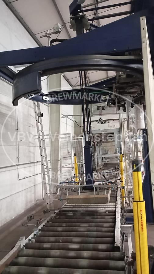 Used Glass bottle filling line