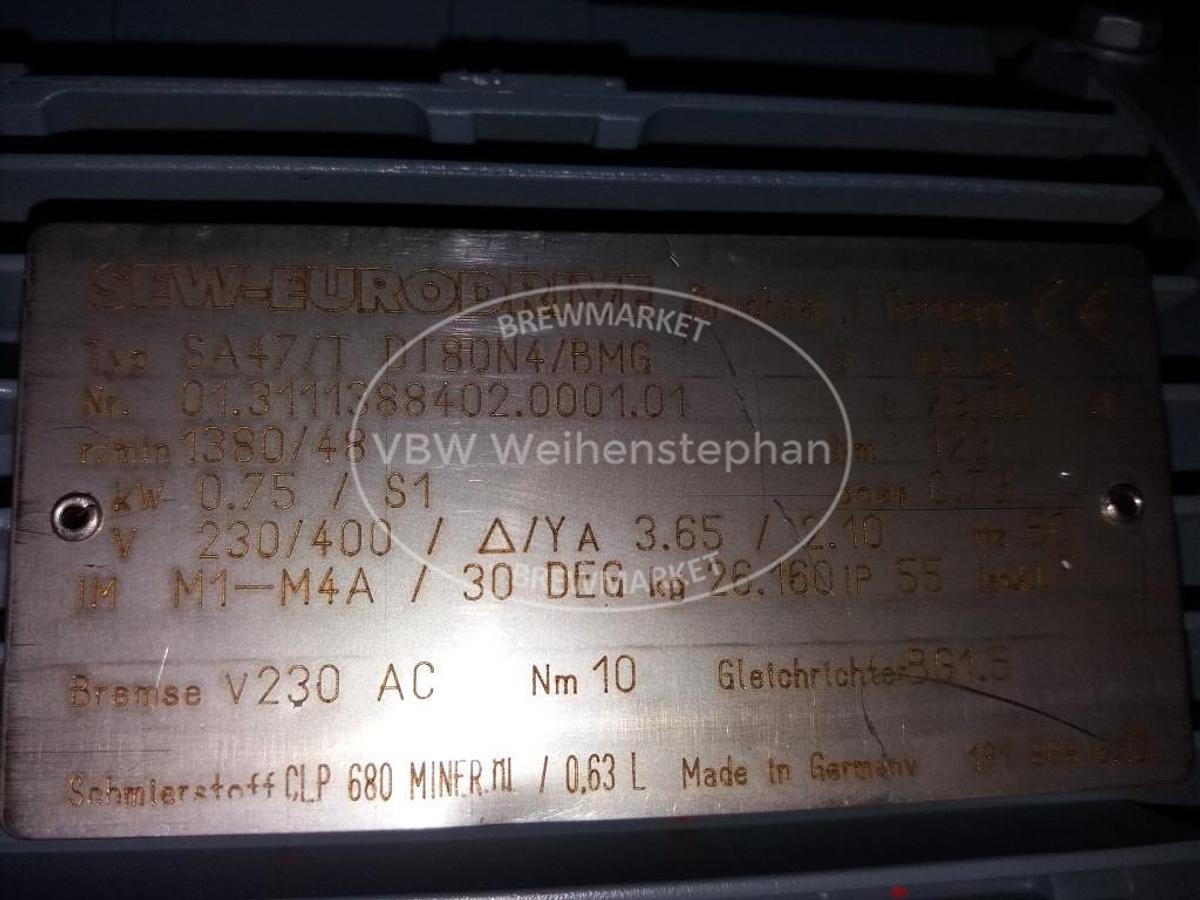 Used gear motor