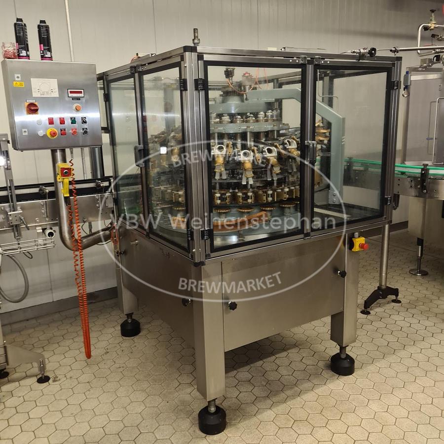 Used glass bottle filling line