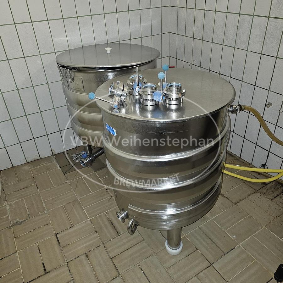 Used Yeast tubs (2 pcs.)