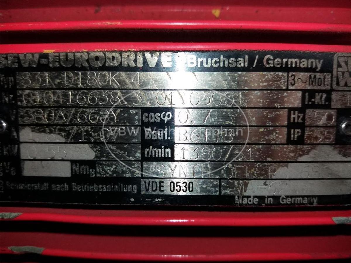 Used gear motor