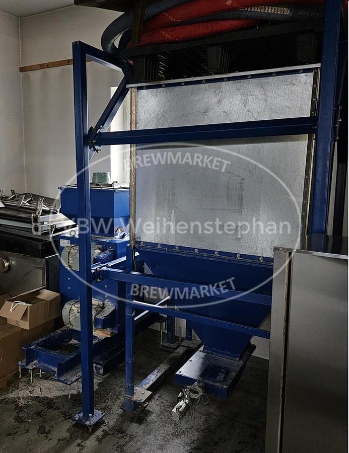 Used Malt milling plant with bunker