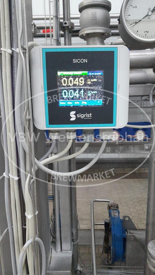 Used Beer filtration plant