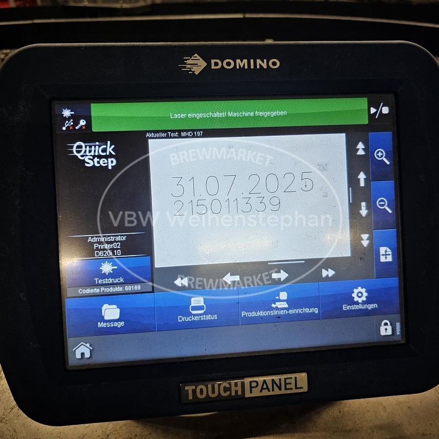 Gebraucht Etikettendatierung