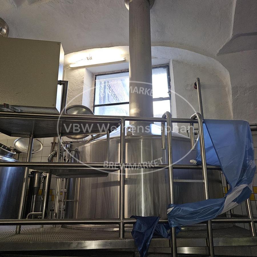 Used 2-vessel-brewhouse