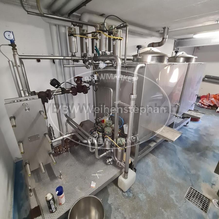 Gebraucht 2 Geräte Sudhaus mit 40 hl Ausschlagmenge