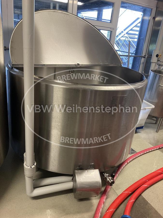 Used fermentation tub