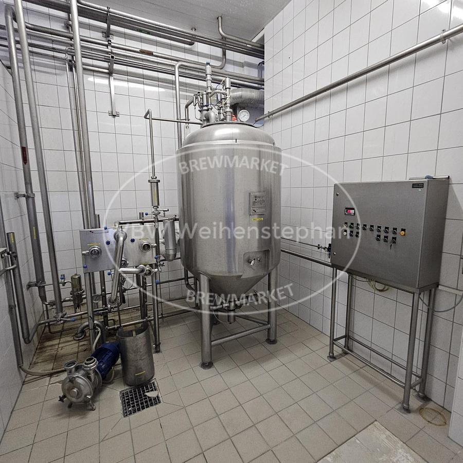 Used yeast tank