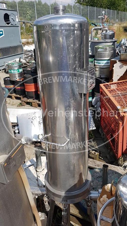 Used trap filter housing