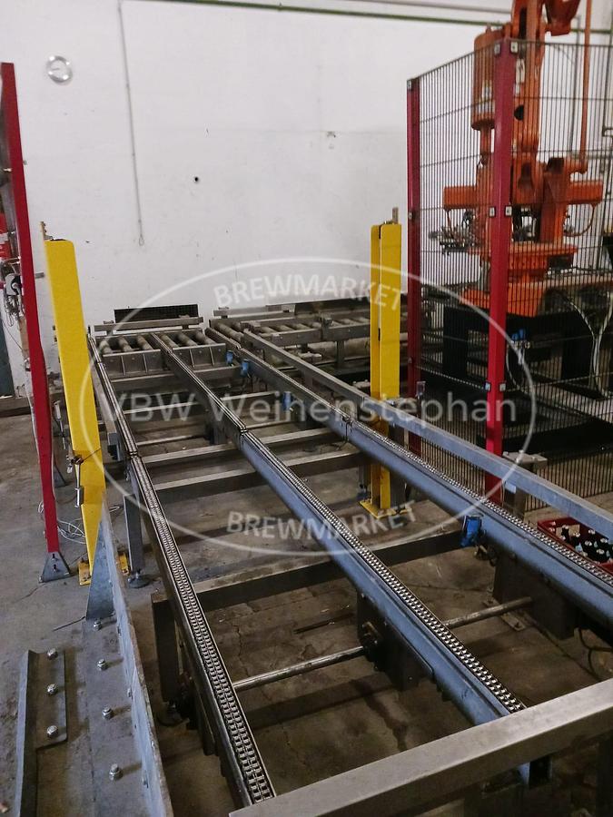 Used Glass bottle filling line