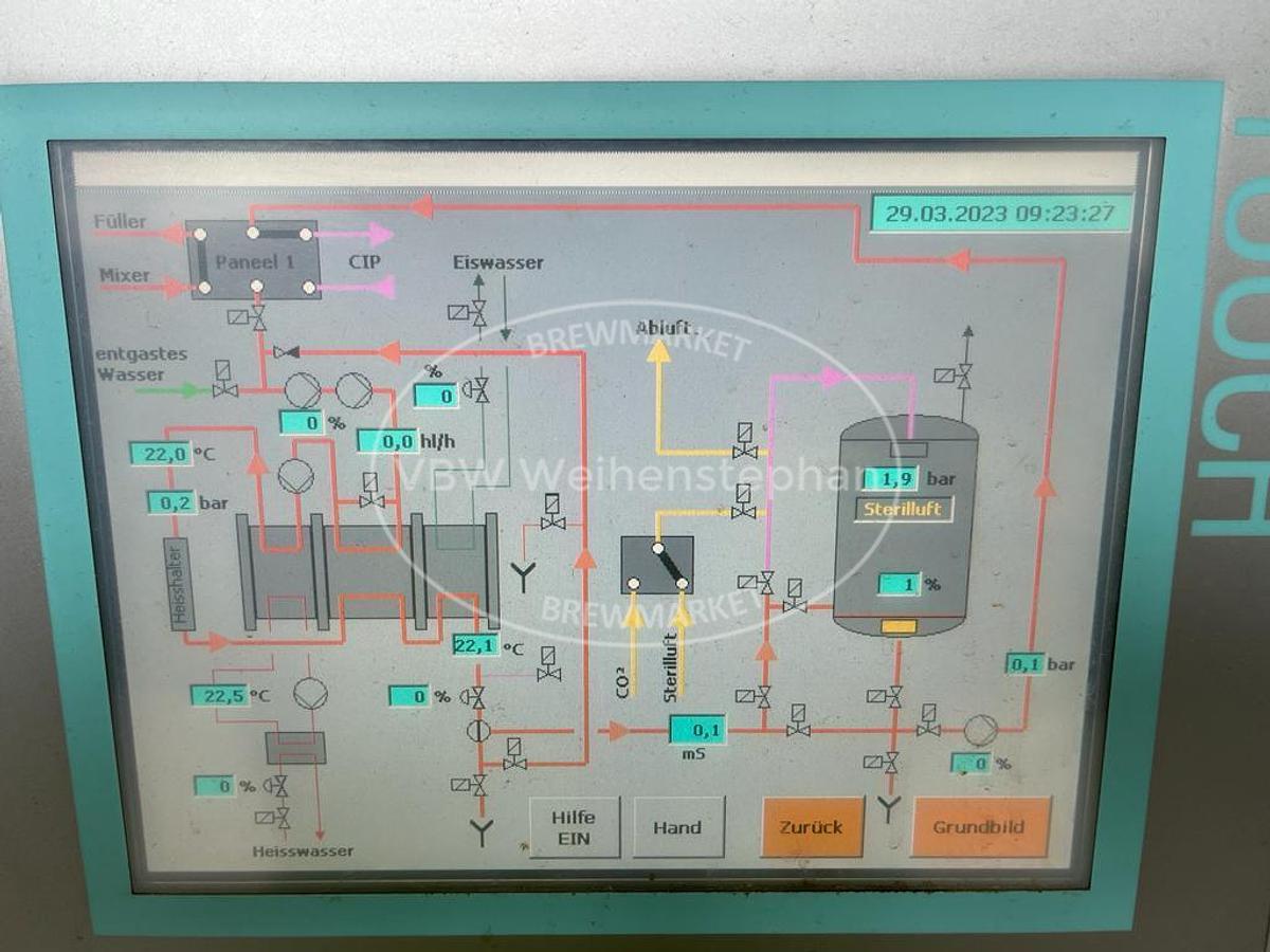 Used Flash pasteurizer