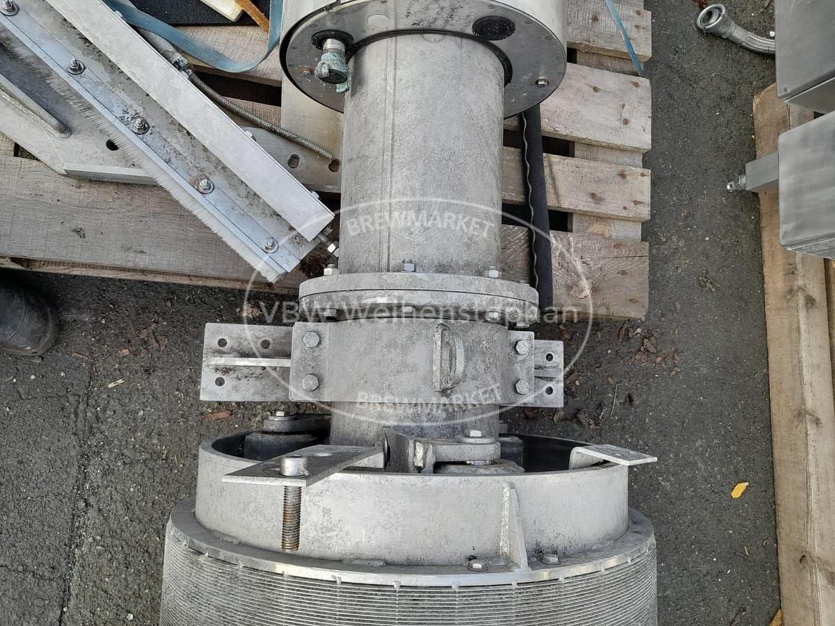 Used solid sieve plant