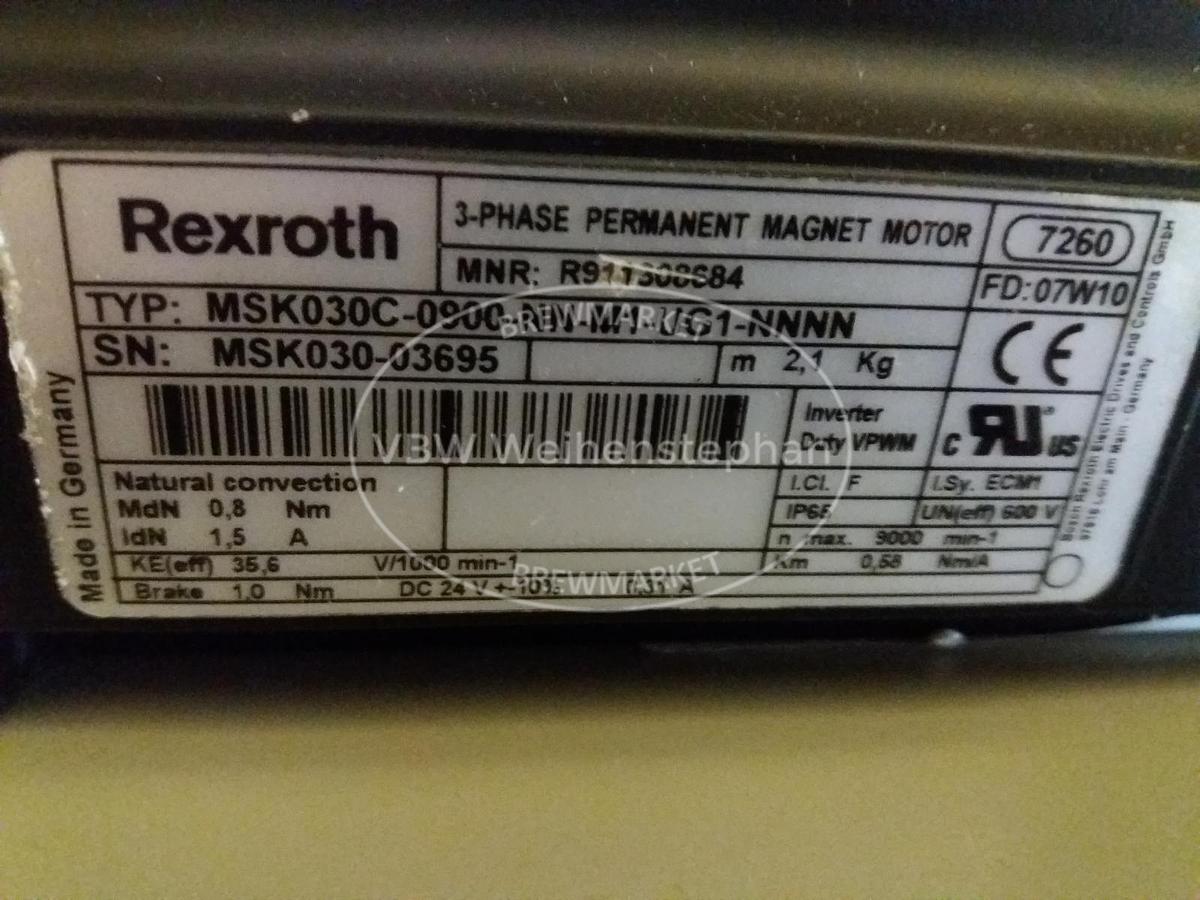 Used Elecro servomotor