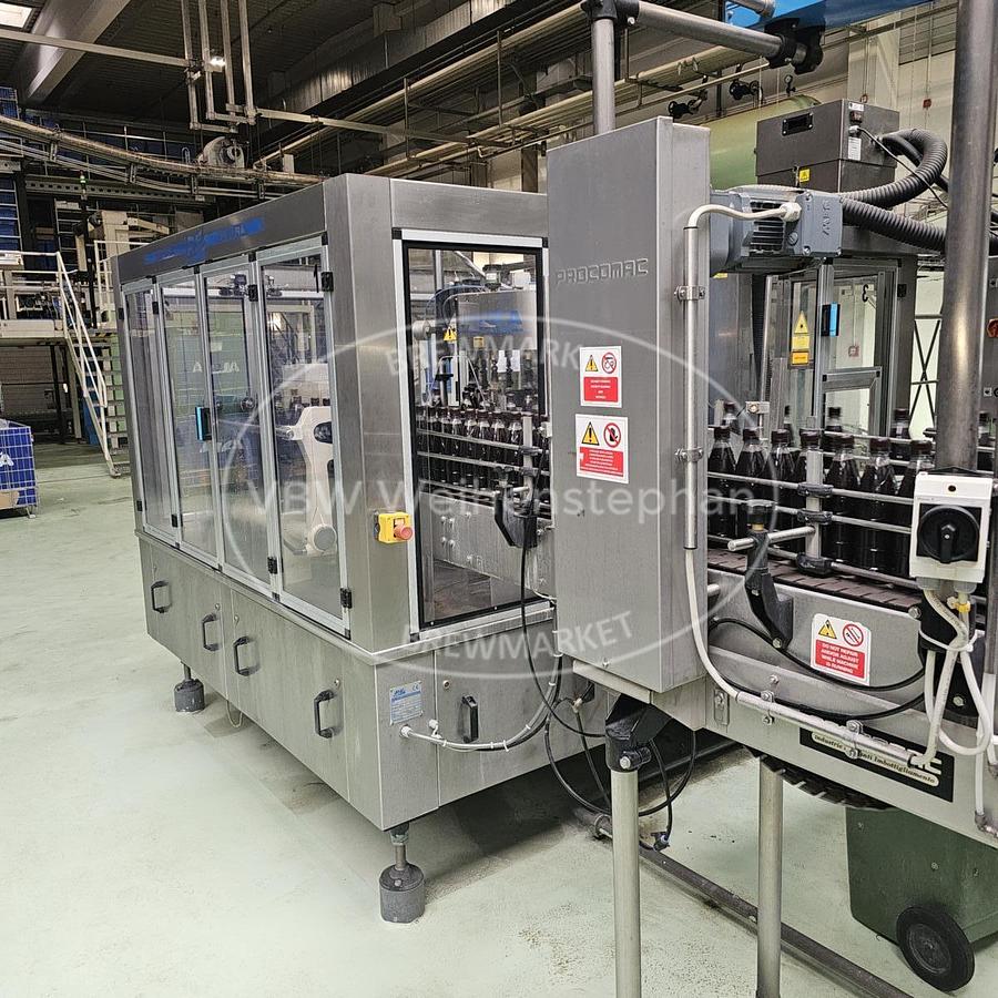 Used PET bottle filling line