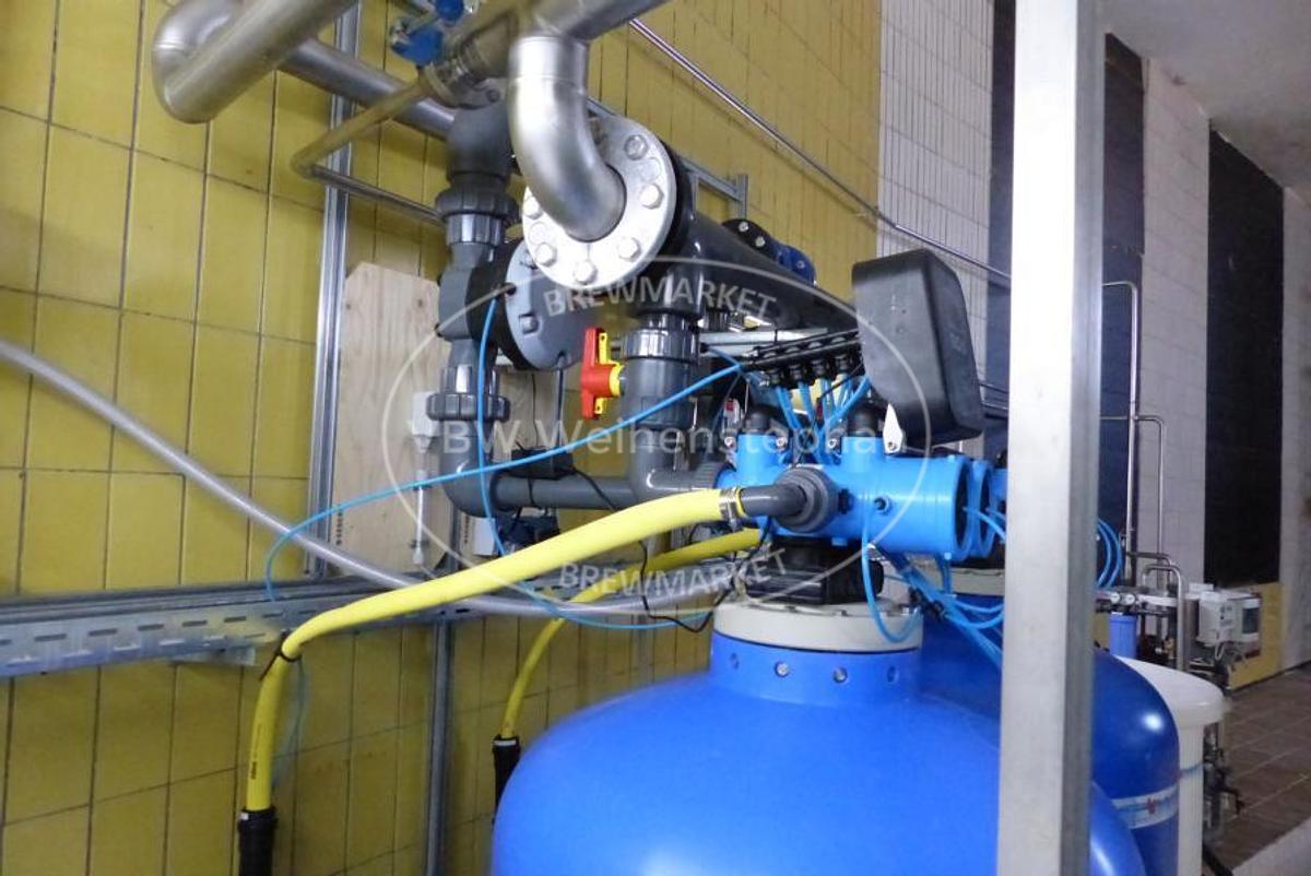 Used water treatment plant