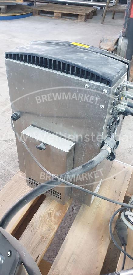 Used label coding printer